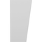 Ekena Millwork 5 1/2-in. W x 12-in. D x 12-in. H Traditional Architectural Grade PVC Knee Brace BRCP055X12X12TRA - alternate 5